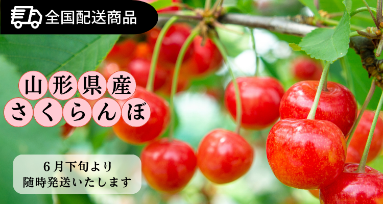 旬の果実お届け便(さくらんぼ) バナー画像