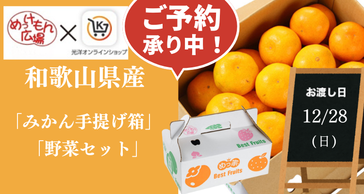めっけもん広場(25/12/28(日)店頭お渡し)※年内最終 バナー画像