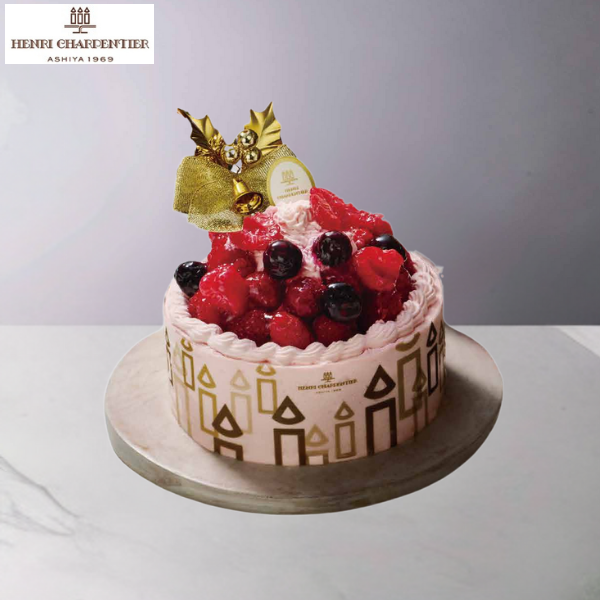【アンリ・シャルパンティエ】ザ・ショートケーキ<魅惑のフランボワーズ&ブルーベリー> 商品サムネイル