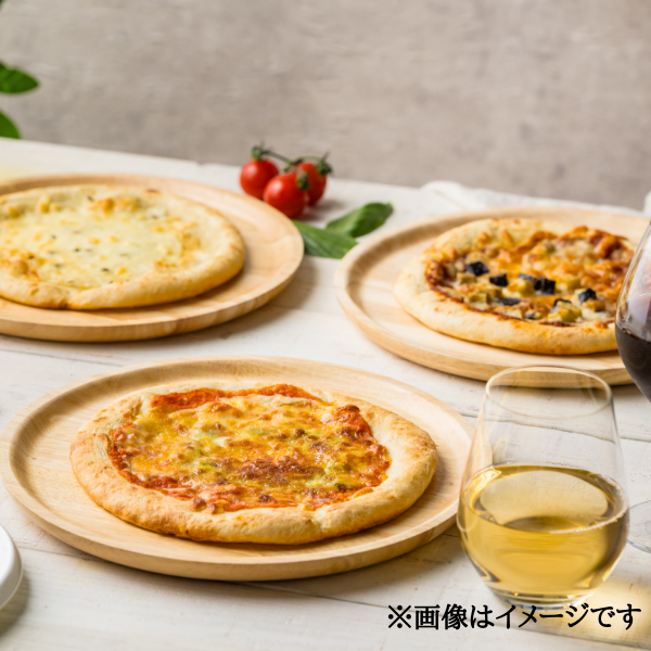 【恵比寿 リストランテマッサ監修】3種のこだわりナポリ風ピッツァ 商品サムネイル