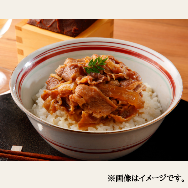 【なすび亭 吉岡英尋監修】こっくり旨みの牛丼のもと6食 商品画像(1)