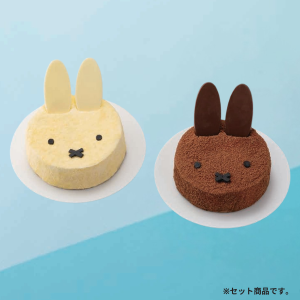 【ミッフィー】ミッフィー&メラニー チーズとショコラのクリスマスケーキ　 商品サムネイル
