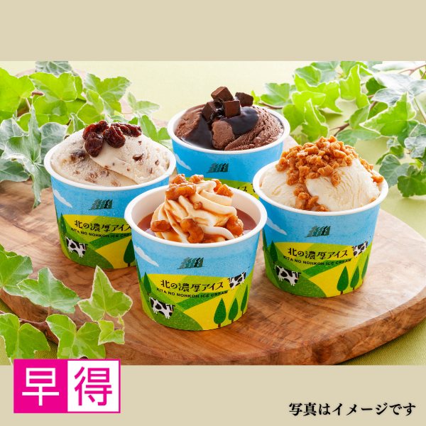 【早得】北海道150年ファーム　北の濃厚アイス(AH-KN5) 商品サムネイル