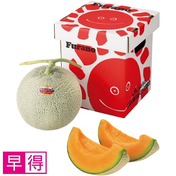 【早得】北海道富良野市産（JAふらの） ふらの太陽の里メロン 秀品3L1個 商品サムネイル
