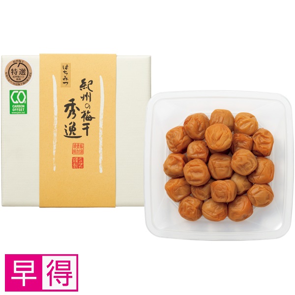 【早得】トノハタ 紀州産南高梅はちみつ梅 塩分約3％ 商品サムネイル