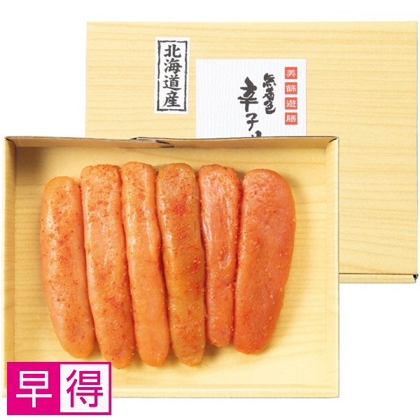 【早得】丸市食品 北海道産無着色辛子明太子 商品サムネイル