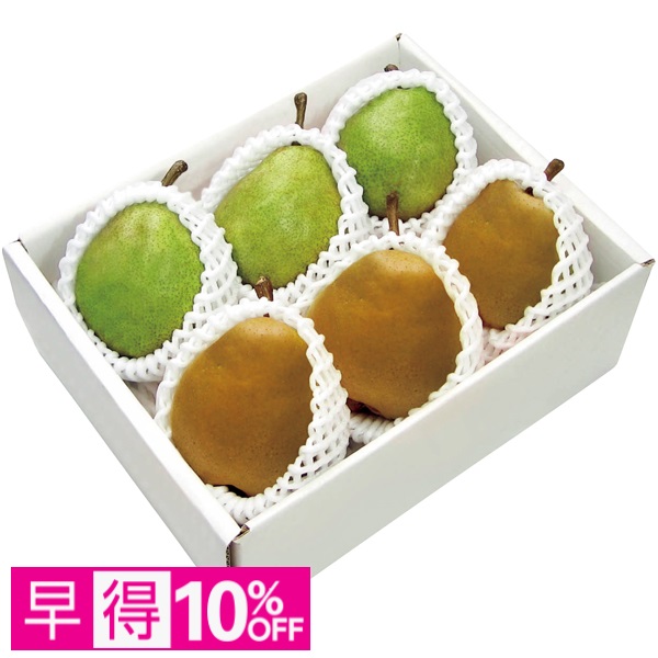 【早得】山形県産（上山市） 金と青のラ・フランス 商品サムネイル