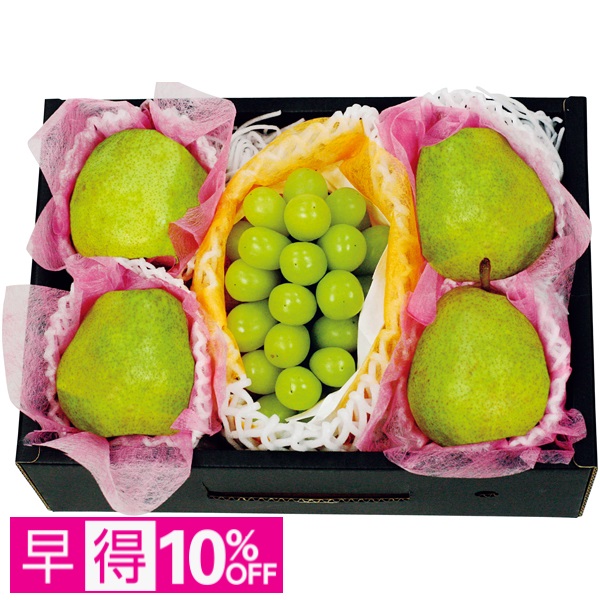 【早得】山形県産 シャインマスカットとラ・フランス詰合せ 商品サムネイル