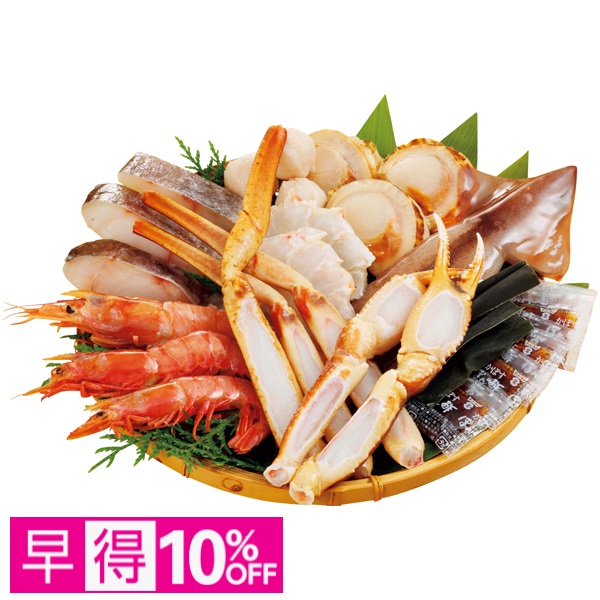 【早得】カネコメ田中水産 かにちり海鮮鍋 商品サムネイル
