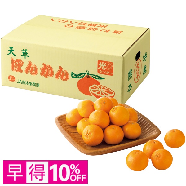 【早得】熊本県産 天草ポンカン 商品サムネイル