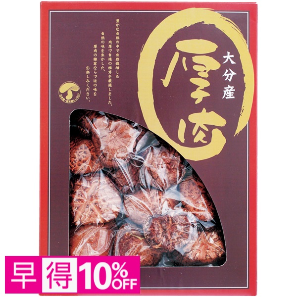 【早得】北遠椎茸 大分県産 厚肉椎茸 商品サムネイル