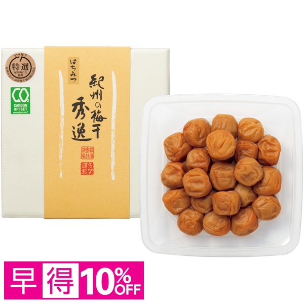【早得】トノハタ 紀州産南高梅はちみつ梅 塩分約3％ 商品サムネイル