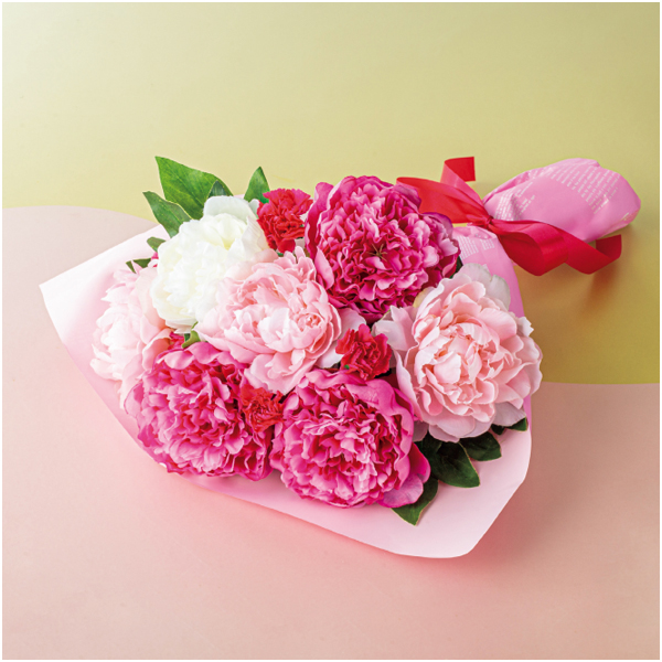 【早得】竹中庭園緑化 グレースフルピオニーブーケ【母の日】 商品画像(3)