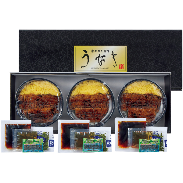 まんてんや 手焼きうなぎ使用 ひつま武士どん3個【母の日】 商品サムネイル