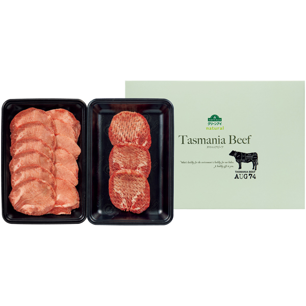 タスマニアビーフ 牛たん焼肉、ステーキ食べくらべセット【母の日】 商品サムネイル