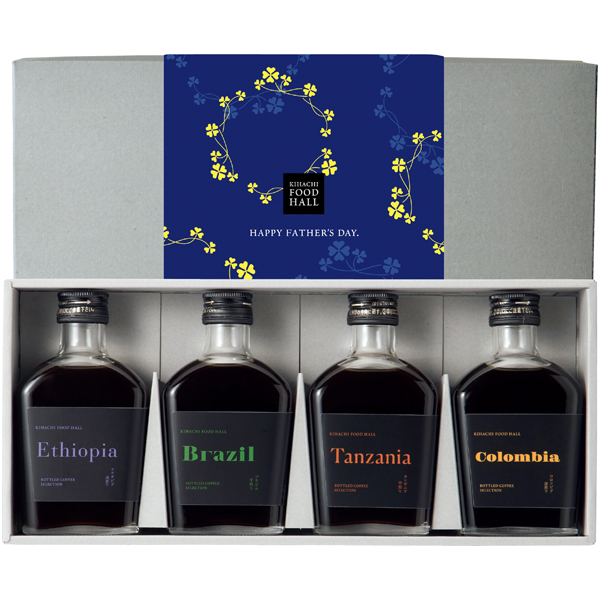 KIHACHI FOOD HALL ボトルドコーヒーセレクション ブラック【父の日】 商品サムネイル
