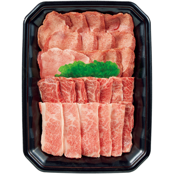 国産黒毛和牛ばらカルビ焼肉と牛たんセット【母の日】 商品サムネイル