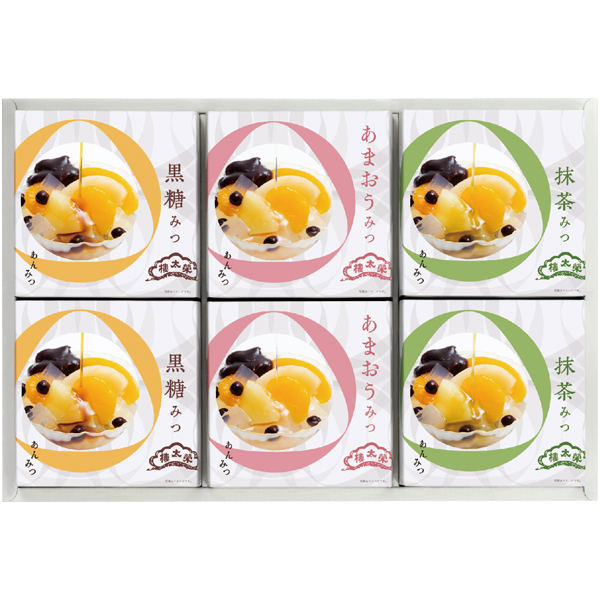 榮太樓總本鋪 あんみつ詰合せ 商品サムネイル