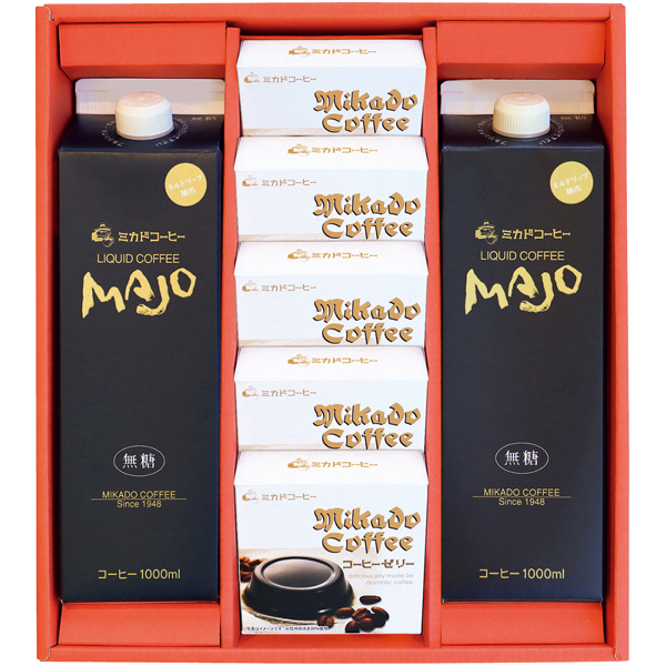 ミカド珈琲 コーヒーゼリー&リキッドコーヒーギフト 商品サムネイル