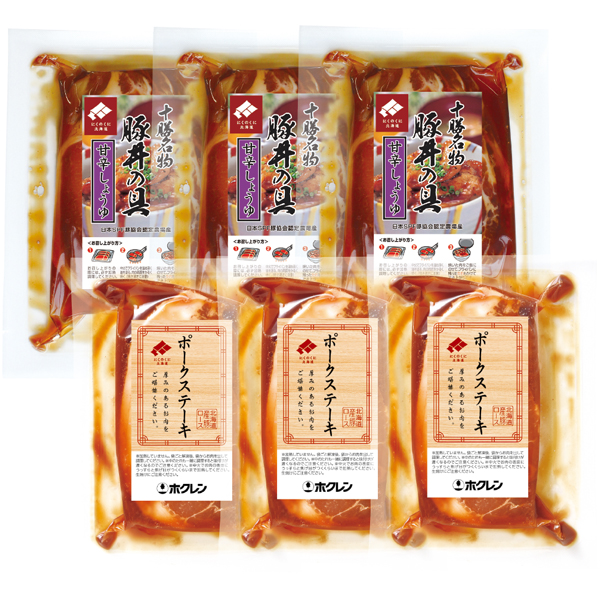にくのくに北海道
豚丼・ステーキセット 商品サムネイル