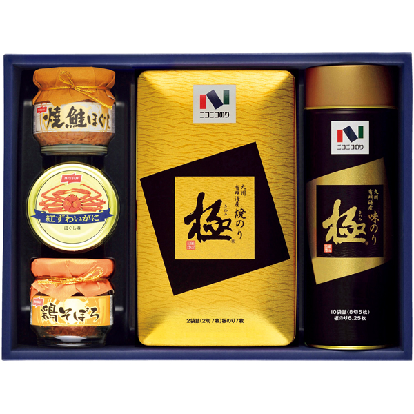 ニコニコのり 海苔・缶瓶詰合せ 商品サムネイル