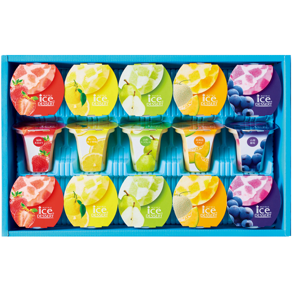 ひととえ 凍らせて食べる アイスデザート～国産フルーツ入り～ 商品サムネイル