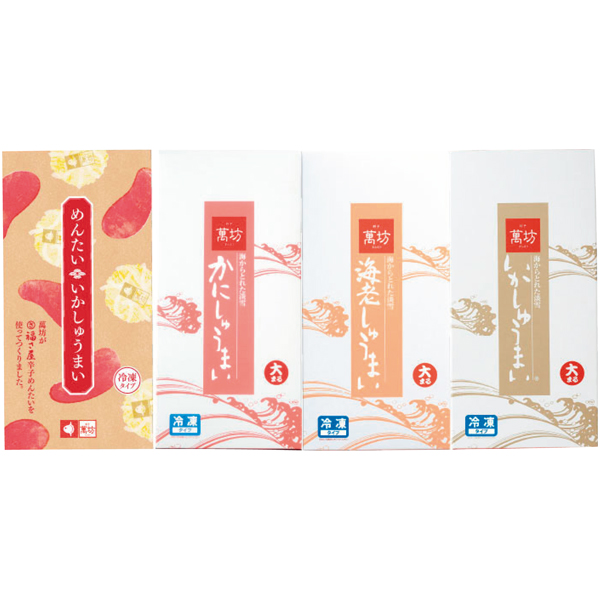 萬坊 いかしゅうまい四姉妹セット 商品サムネイル