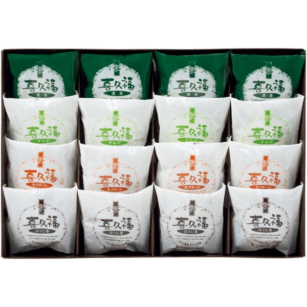 お茶の井ヶ田 喜久福・濃茶大福詰合せ 商品サムネイル