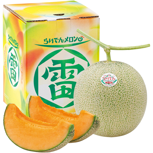 北海道共和町産（JAきょうわ） らいでんメロン 秀品2L 商品サムネイル