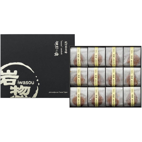 岩惣 紀州産南高梅みつふる一粒梅12粒 商品サムネイル