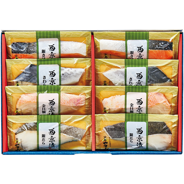 京都やま六 西京漬詰合せ4種8切 商品サムネイル
