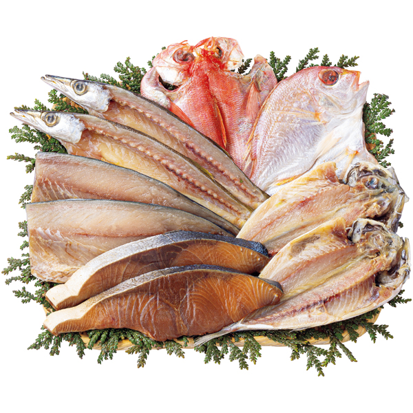 輪島 西脇水産 国産原料使用 わじまの朝干物セット 商品サムネイル