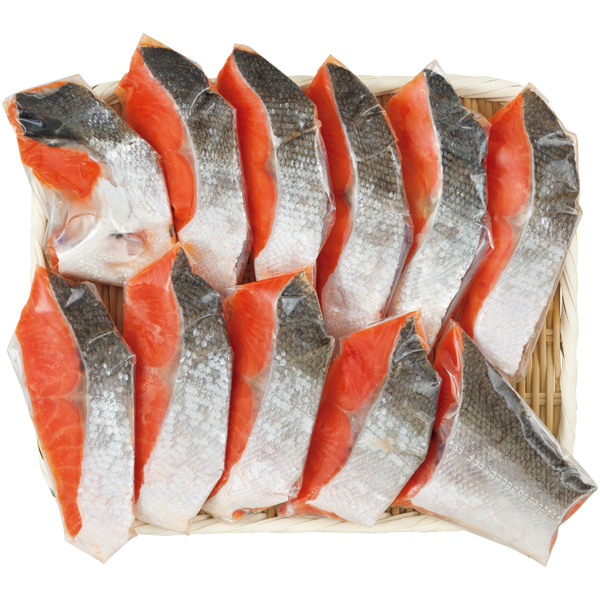 荒野商店 定塩紅鮭切身（甘塩味）11切 商品サムネイル