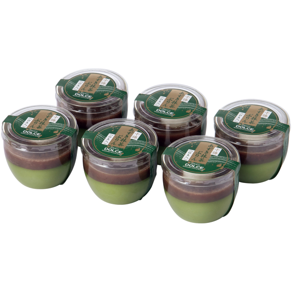 十勝ドルチェ 十勝小豆抹茶プリン（白玉入） 商品サムネイル