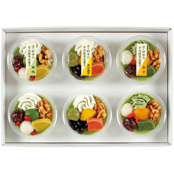京・料亭わらびの里 京料亭の宇治抹茶水菓子 商品サムネイル