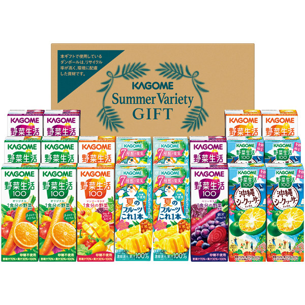 カゴメ すこやかサマーバラエティギフト 商品サムネイル