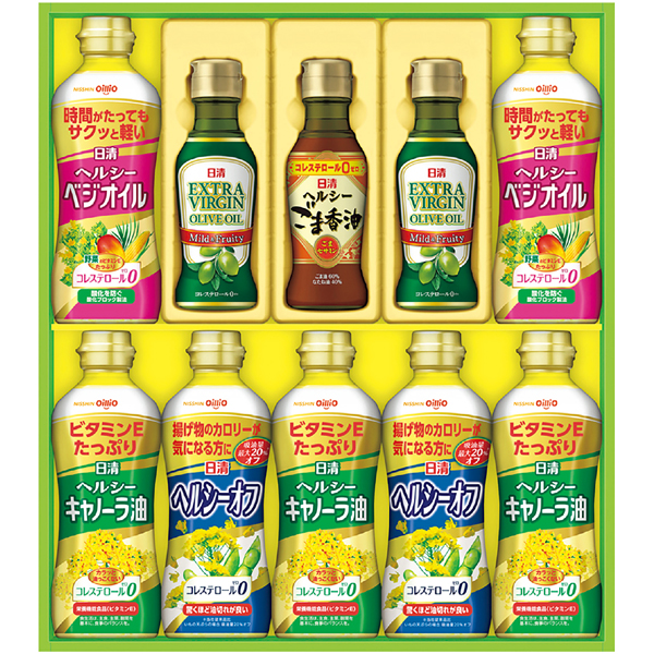 日清オイリオ オリーブオイル＆バラエティオイルギフト 商品サムネイル