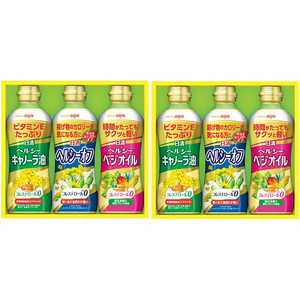 日清オイリオ ヘルシーオイルギフト（2段詰） 商品サムネイル