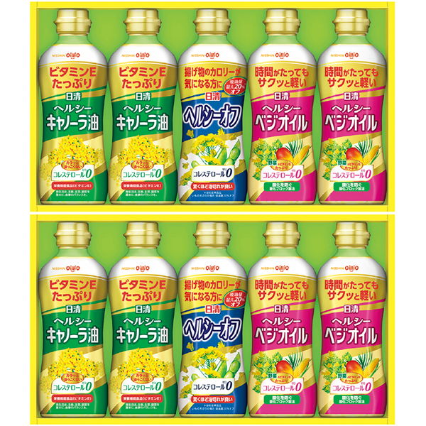 日清オイリオ ヘルシーオイルギフト（2段詰） 商品サムネイル