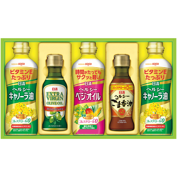 日清オイリオ オリーブオイル＆バラエティオイルギフト 商品サムネイル