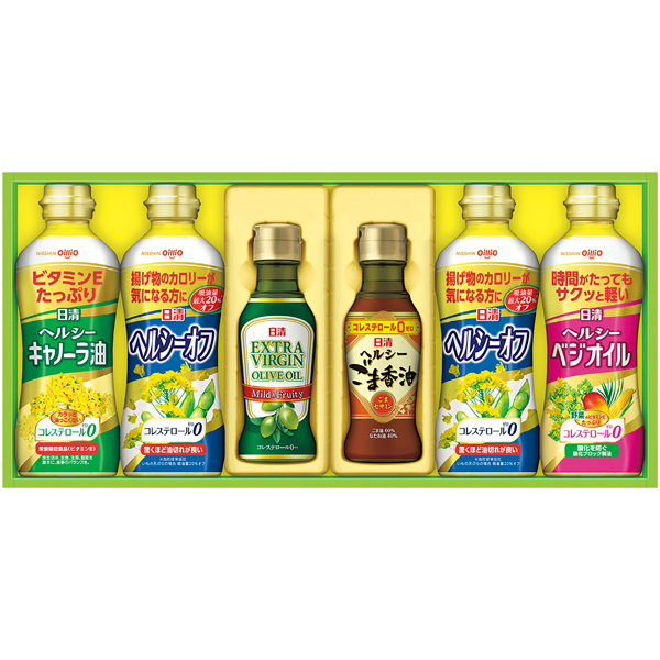 日清オイリオ オリーブオイル＆バラエティオイルギフト 商品サムネイル