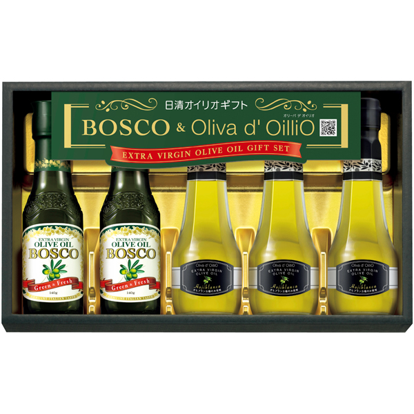 日清オイリオ ボスコ&Oliva d’OilliO EXVオリーブオイルギフト 商品サムネイル
