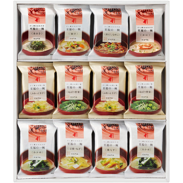 にんべん 至福の一椀 おみそ汁・お吸い物詰合せ 商品サムネイル