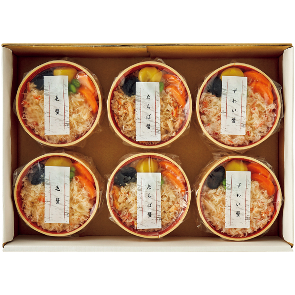 札幌バルナバフーズ 三種かに飯詰合せ 商品サムネイル