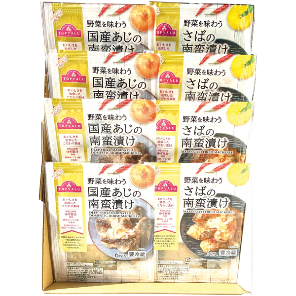 トップバリュ 野菜を味わう南蛮漬け詰合せ 商品サムネイル