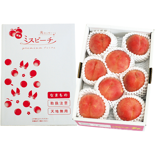 福島県産（JAふくしま未来） 光センサー選果「ミスピーチ」プレミアム 商品サムネイル