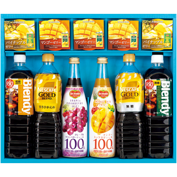 ネスカフェゴールドブレンド＆果汁飲料バラエティギフト 商品サムネイル