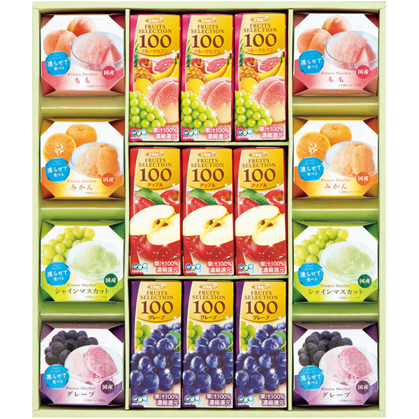 夏のクールシャーベット＆飲料ギフト 商品サムネイル