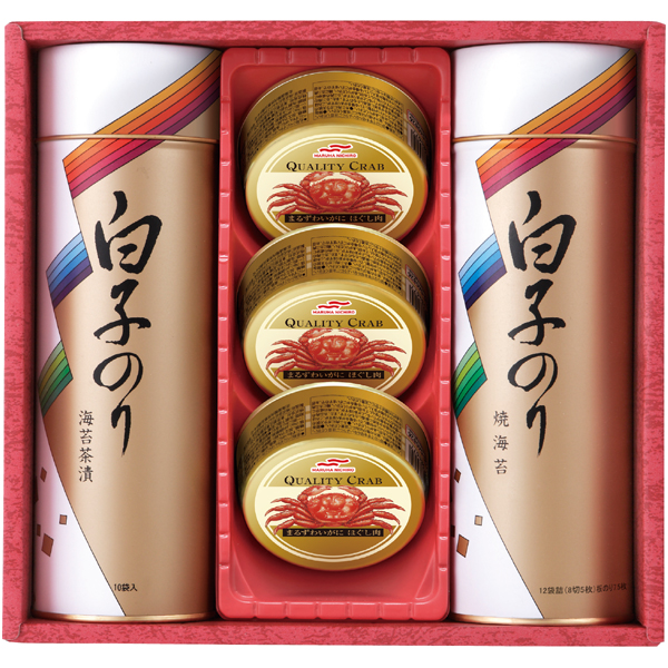 白子 のり・かに缶詰合せ 商品サムネイル