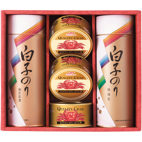白子 のり・かに缶詰合せ 商品サムネイル